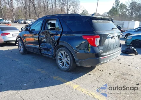 2022 Ford Explorer Xlt z USA, uszkodzony, nr VIN 1FMSK7DH9NGC02518